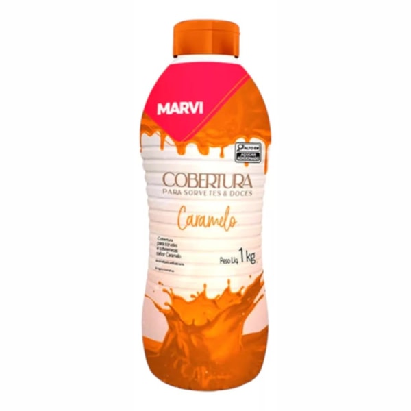 image Cobertura P/Sorvete Caramelo Marvi 1Kg
