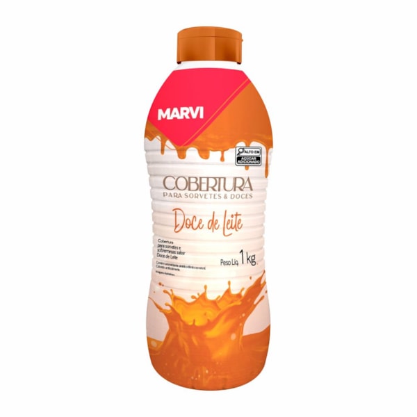 image Cobertura P/Sorvete Doce De Leite Marvi 1Kg