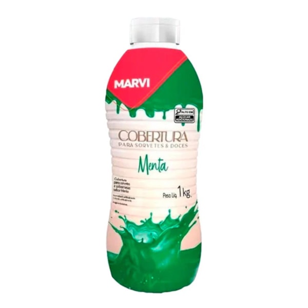 image Cobertura P/Sorvete Menta Marvi 1Kg