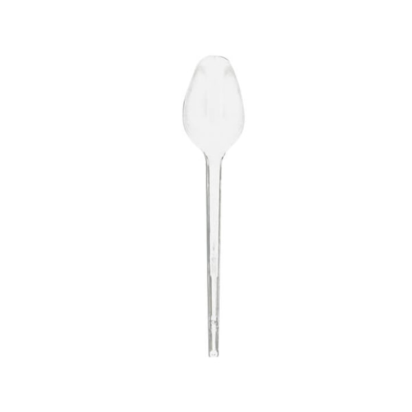 image Colher Cristal P/Cafezinho E Doces Strawplast 200Un