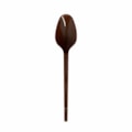 image Colher Marrom P/Cafezinho E Doces Strawplast 100Un