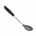 image Colher Para Servir Nylon Cabo Preto 33Cm Tramontina Un