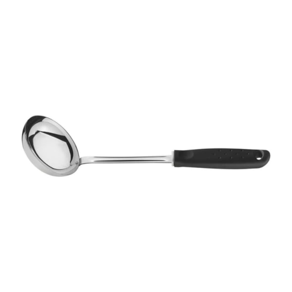 image Concha Aço Inox Cabo Preto 31Cm Tramontina Un