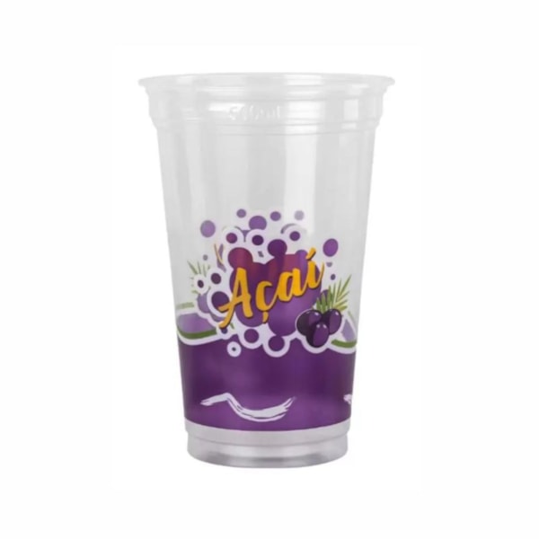 image Copo 440Ml Impresso Açaí Cpp Copaza 50Un