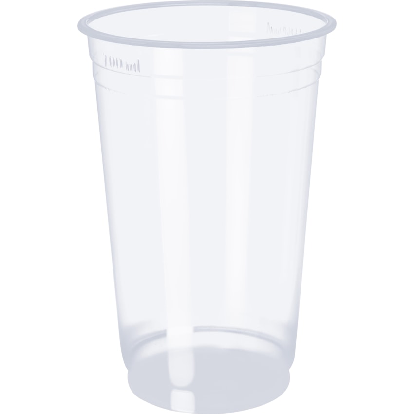 image Copo 700Ml Transp. Liso Pp Copobras 25Un Cft770