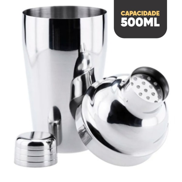 image Coqueteleira 500Ml Inox  Weck Un