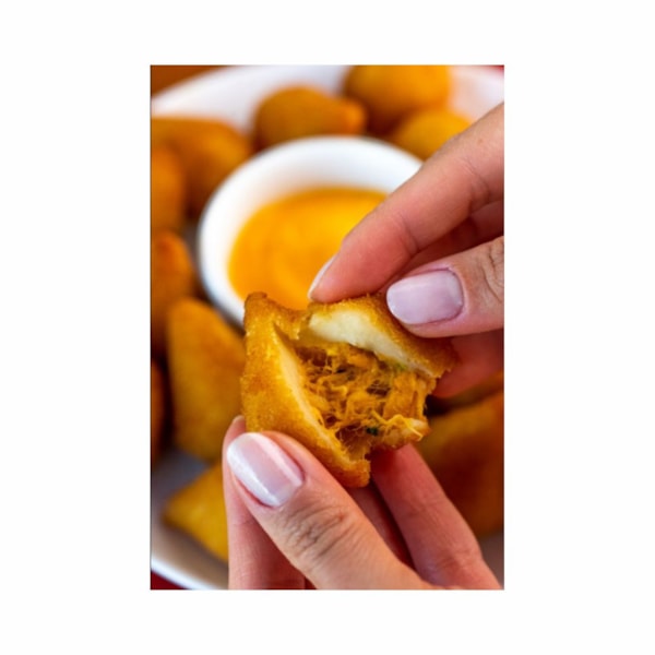 image Coxinha De Frango Mandioca Congelada 20Gr Oyshi 2Kg