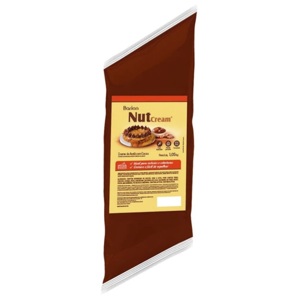 image Creme De Avela Com Cacau Nutcream Brasil Barion 1,01Kg