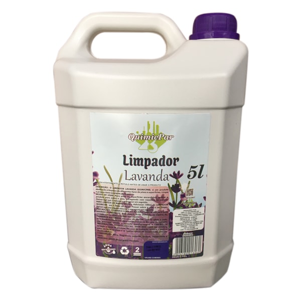 image Desinfetante 5Lt Limpador Perfumado Lavanda Quimicpar