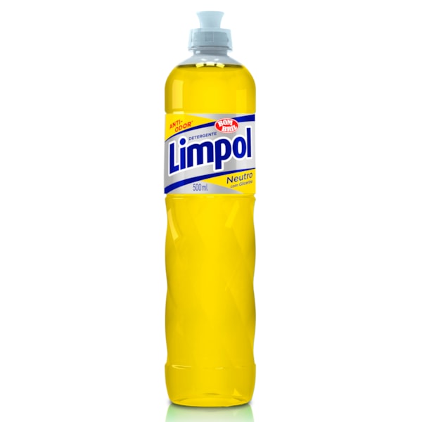 image Detergente 500Ml Neutro Amarelo Limpol