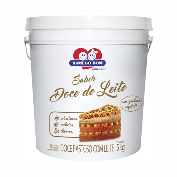 image Doce De Leite Xamego Bom Balde 5Kg