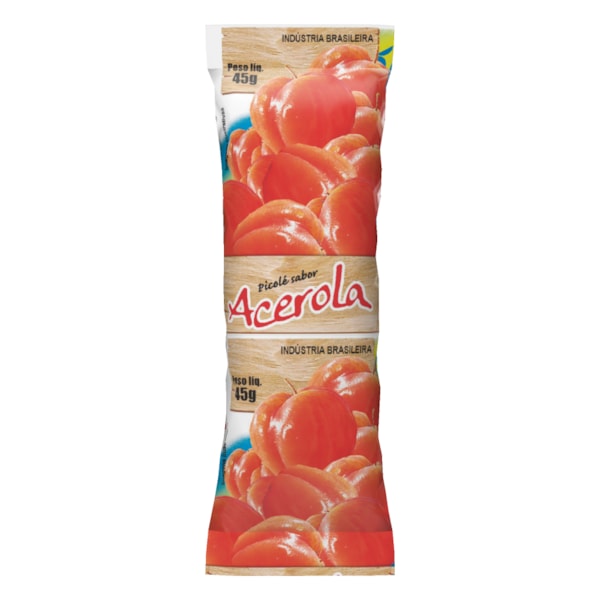 image Emb. P/Picolé Acerola 290Un 6,7 X 19Cm Bopp Perolizado Rio Novo
