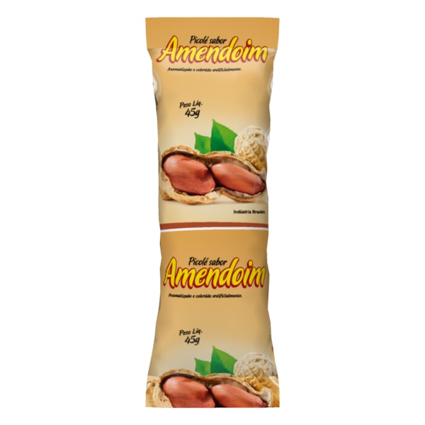 image Emb. P/Picolé Amendoim 290Un 6,7 X 19Cm Bopp Perolizado Rio Novo