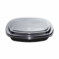 image Embalagem Oriental 1,02Lt Quadrada Com Tampa 23,5X23,5X4,3Cm Dpcpack 100Un Dpc07