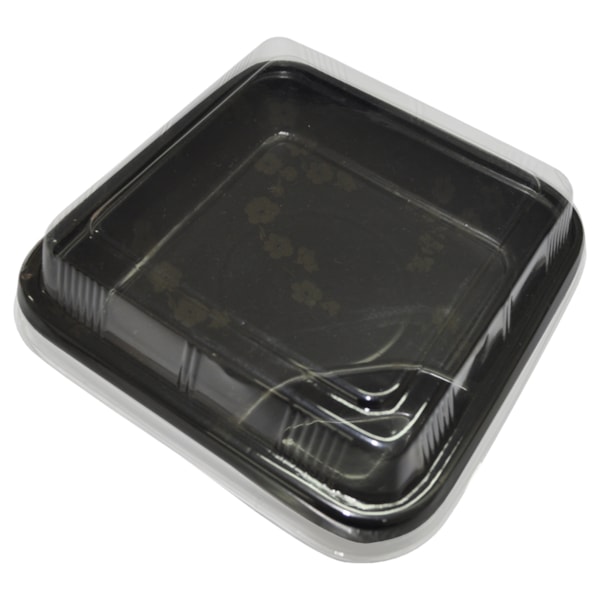 image Embalagem Oriental P/ Gyoza Com Tampa 16,5 X 16,5Cm Shiki 100Un Bt Sk-20