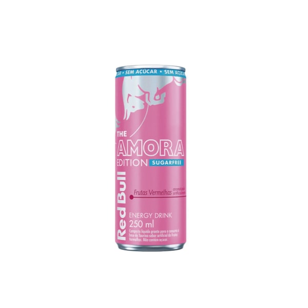 image Energético Amora Red Bull 250 Ml X 24 Un