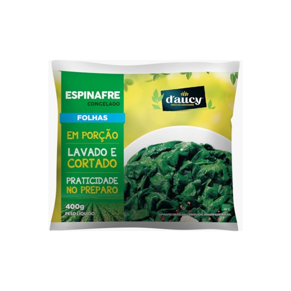 image Espinafre Folha Daucy 400 Gr