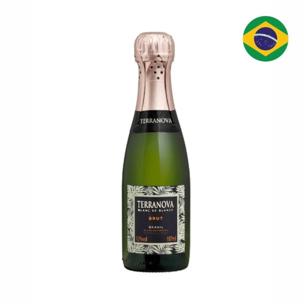 image Espumante Branco 187Ml Brut Terranova Miolo