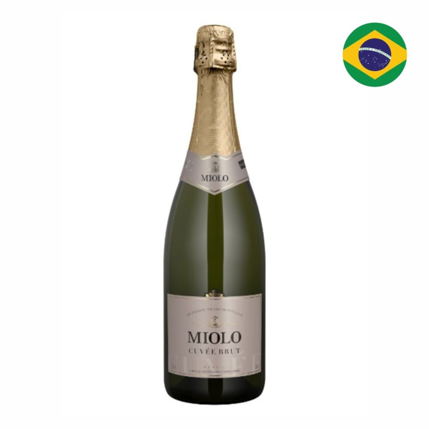 image Espumante Branco 750Ml Brut Chardonnay Cuvee Miolo