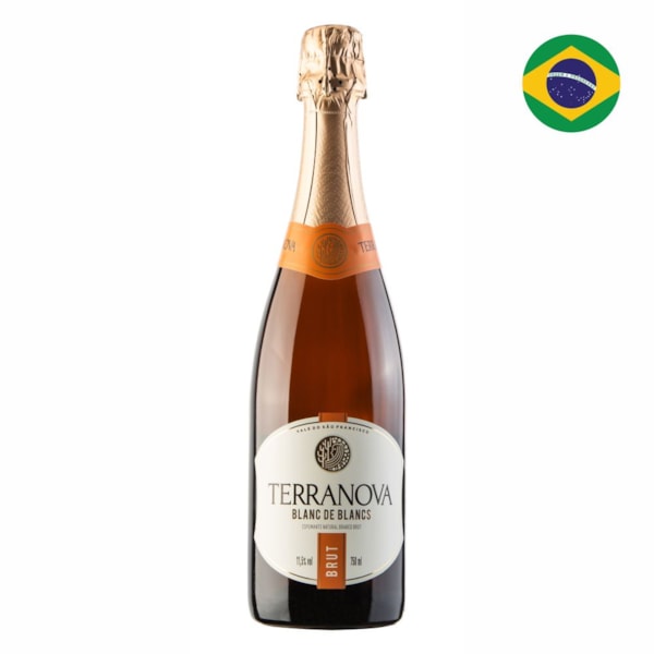 image Espumante Branco 750Ml Brut Terranova Miolo