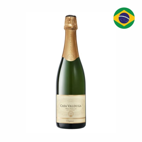 image Espumante Branco 750Ml Demi Sec Chardonnay Pinot Noir Arte Casa Valduga
