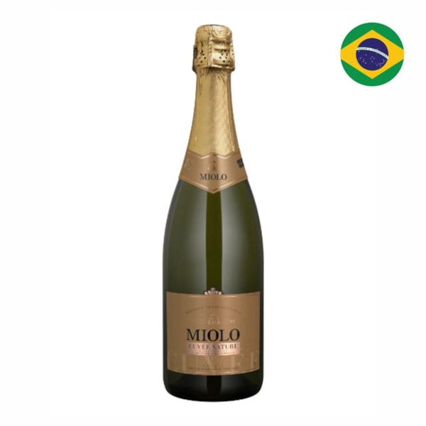 image Espumante Branco 750Ml Pinot Nature Noir Cuvee Miolo