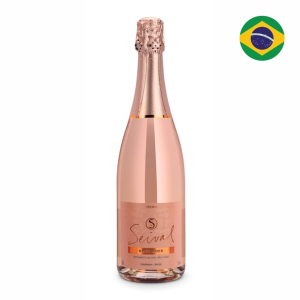 image Espumante Rose 750Ml Brut Pinot Noir Seival Miolo