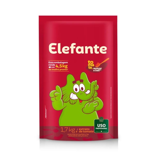 image Extrato Tomate Elefante Sache 1,7Kg