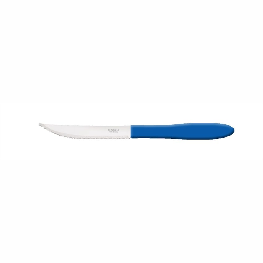image Faca Churrasco Cabo Azul Prisma Di Solle Un 19Gr