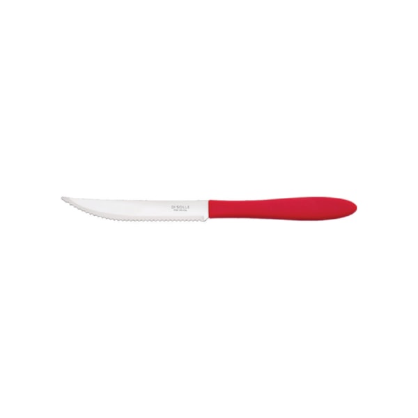 image Faca Churrasco Cabo Vermelho Prisma Di Solle Un 19Gr