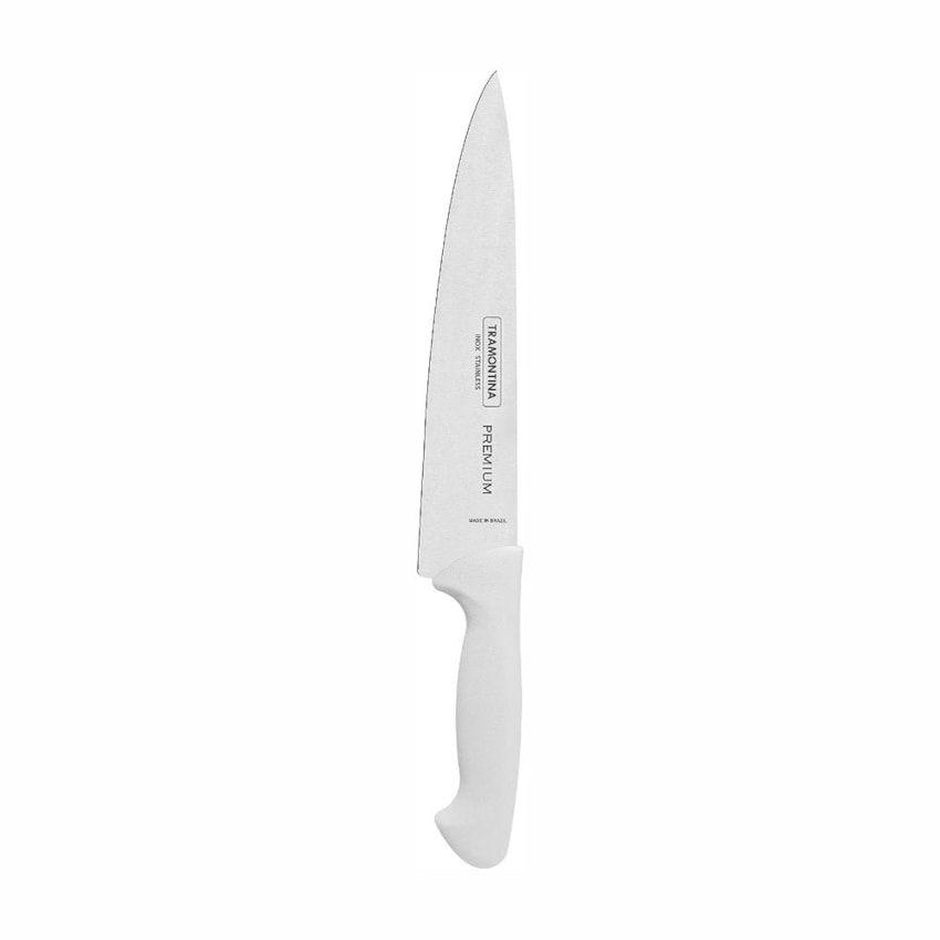 image Faca De Carne 8 Pol Profissional Branco Tramontina Un De 150Gr