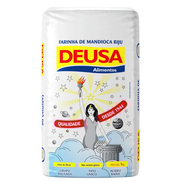 image Farinha Mandioca Biju 1Kg Deusa