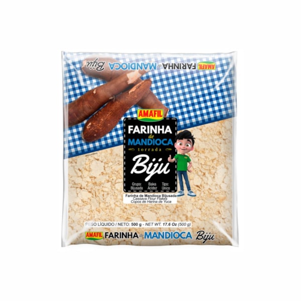 image Farinha Mandioca Biju 500G Amafil