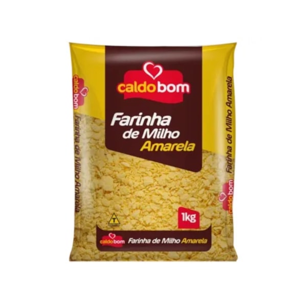 image Farinha Milho Amarelo Caldo Bom 1Kg
