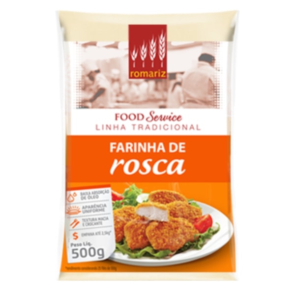 image Farinha Rosca 500G Romariz