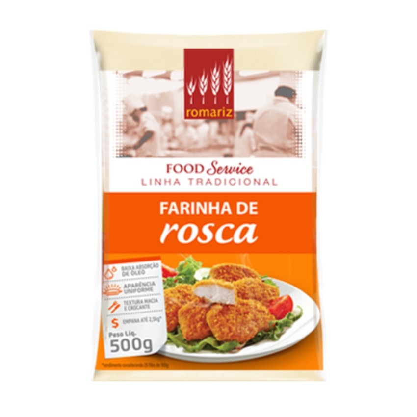 image Farinha Rosca 500G Romariz