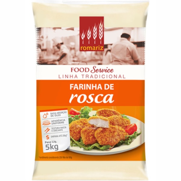 image Farinha Rosca 5Kg Romariz