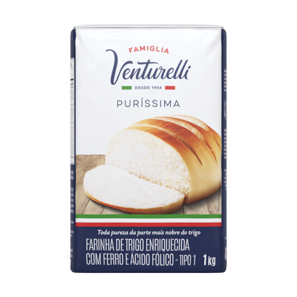 image Farinha Trigo 1Kg Puríssima Famiglia Venturelli