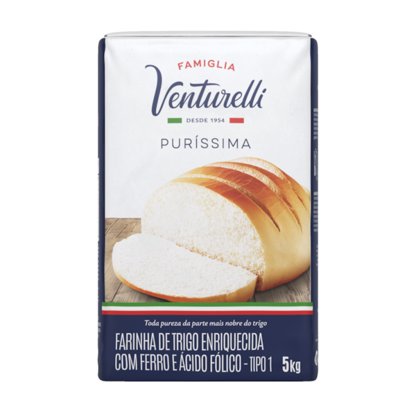 image Farinha Trigo 5Kg Puríssima Famiglia Venturelli