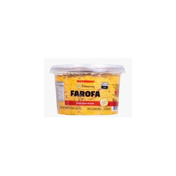 image Farofa de Milho Gourmet Sabor Picanha Sobradinho 500 Gr