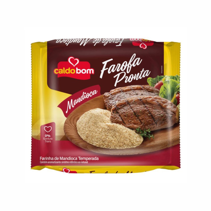 image Farofa Mandioca Caldo Bom 400G