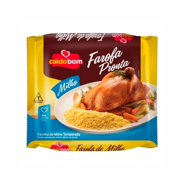 image Farofa Milho Caldo Bom 400G