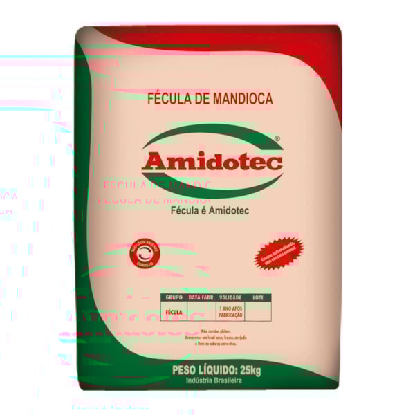 image Fécula De Mandioca Amidotec 25Kg