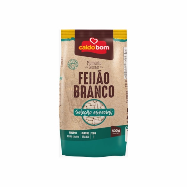 image Feijão Branco Caldo Bom 500G