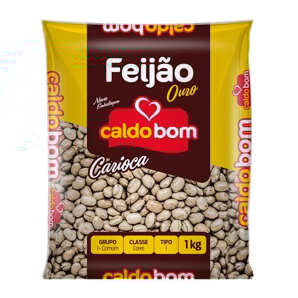 image Feijão Carioca Caldo Bom 1Kg