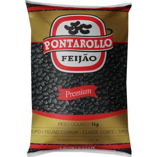 image Feijão Preto Pontarollo 1Kg