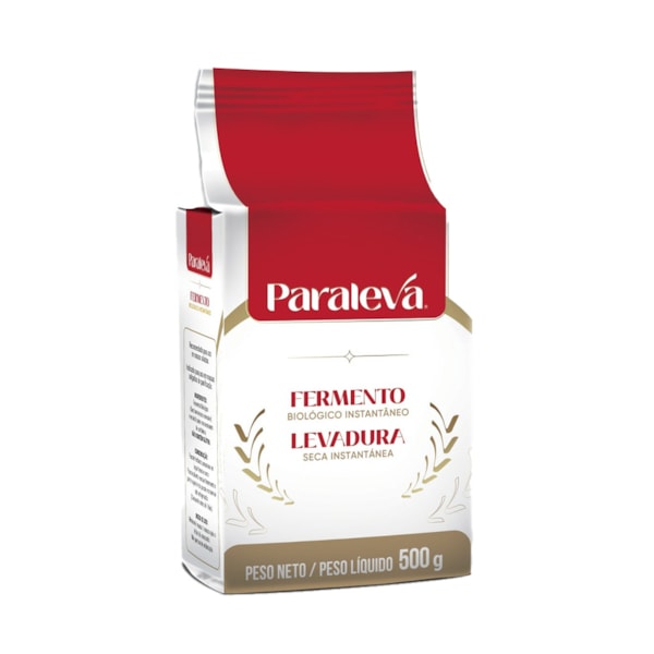 image Fermento Biológico Instantâneo Massa Salgada Paraleva 500G