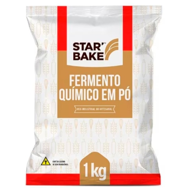 image Fermento Químico Pó Star Bake 1Kg