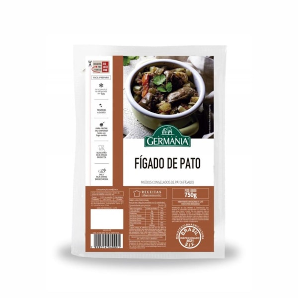 image Fígado De Pato 750G