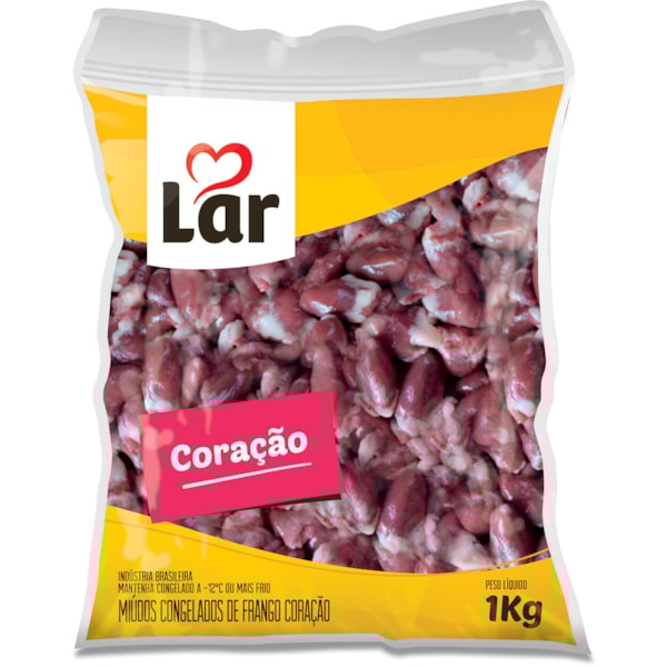 image Frango - Coração Lar Pacote 1Kg